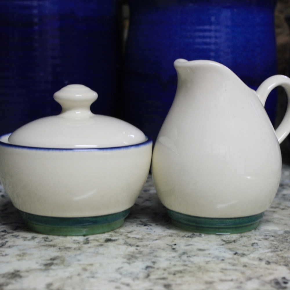 PFALTZGRAFF cream with  cornered sugar set